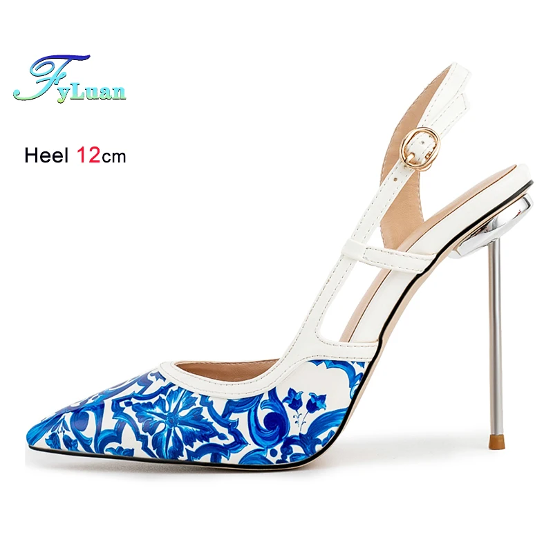 Внешняя торговля, женские босоножки на высоком каблуке, синие и белые фарфоровые сандалии в китайском стиле с острым носком и ремешком сзади, туфли с неглубоким носком
Внешняя торговля, женские босоножки на высоком каблуке, синие и белые фарфоровые сандалии в китайском стиле с острым носком и ремешком сзади, туфли с неглубоким носком