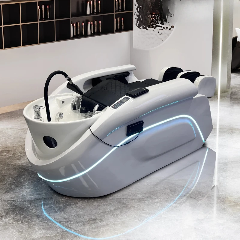 Electric intelligent massage shampoo bed Barber shop Hair salon Special massage bed Hair salon Semi-automatic flushing bed
Electric intelligent massage shampoo bed Barber shop Hair salon Special massage bed Hair salon Semi-automatic flushing bed