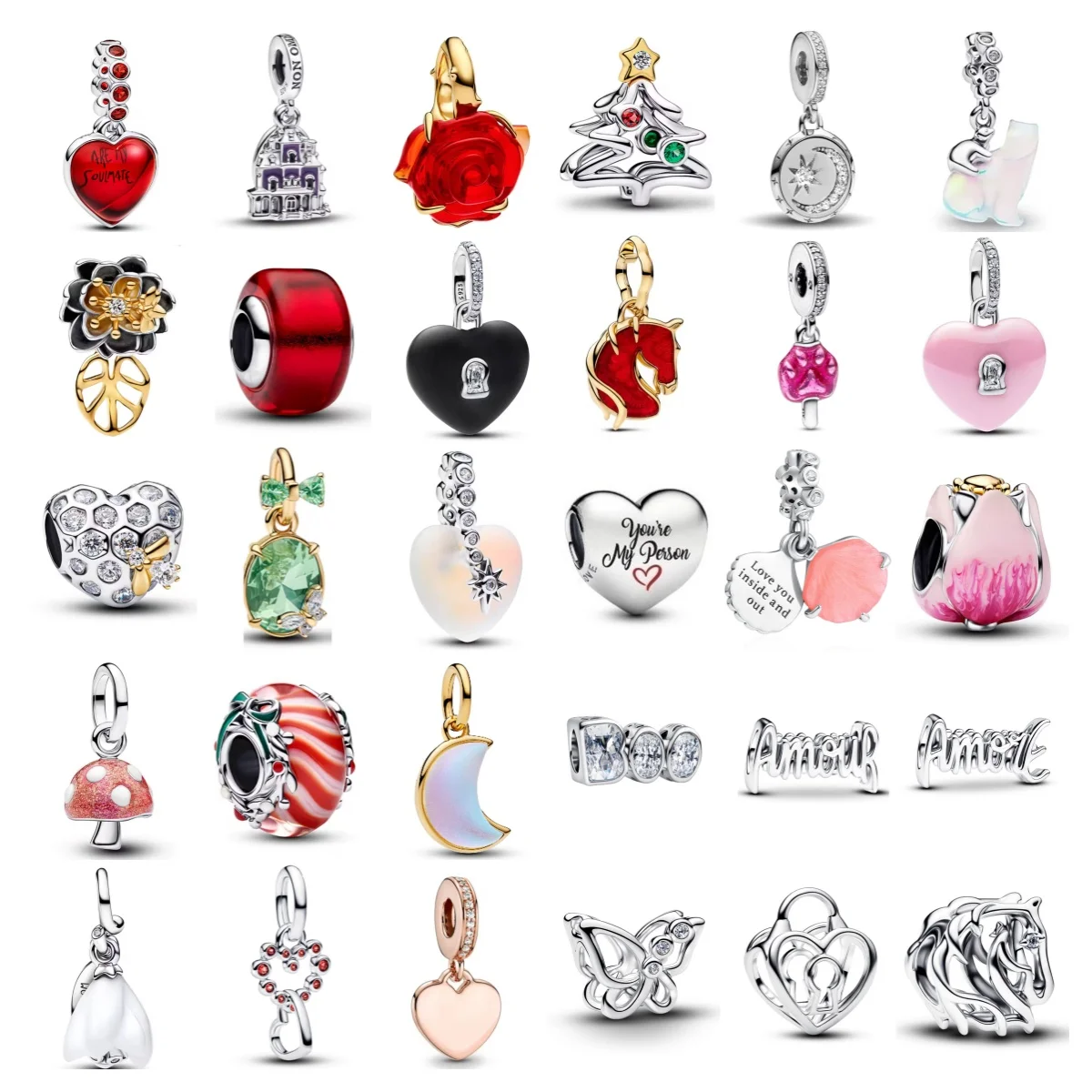New 925 Silver Magic Cube Rose Moon Pendant Suitable for Europe Original Bracelet DIY Accessories Exquisite Jewelry
New 925 Silver Magic Cube Rose Moon Pendant Suitable for Europe Original Bracelet DIY Accessories Exquisite Jewelry