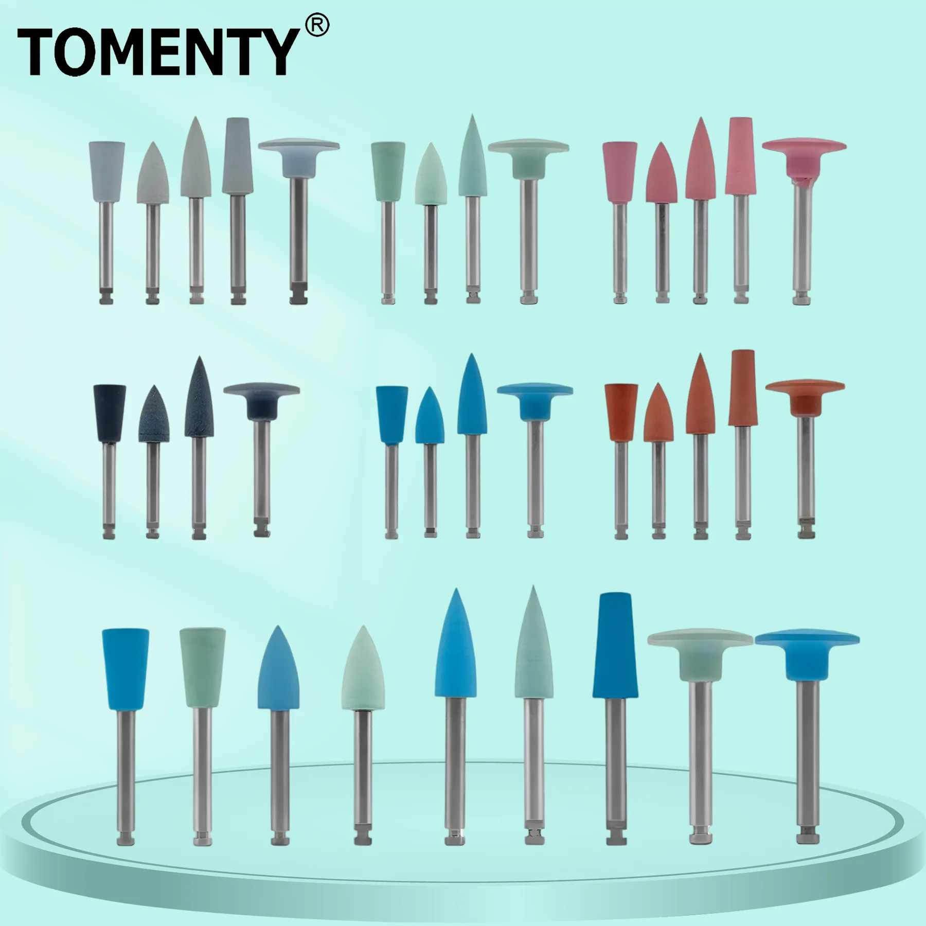 TOMENTY Dental Silicone Polishing Tip Heads Teeth Polisher For Low-speed Machine Polishing Dental Tools Dentistry Lab brush
TOMENTY Dental Silicone Polishing Tip Heads Teeth Polisher For Low-speed Machine Polishing Dental Tools Dentistry Lab brush