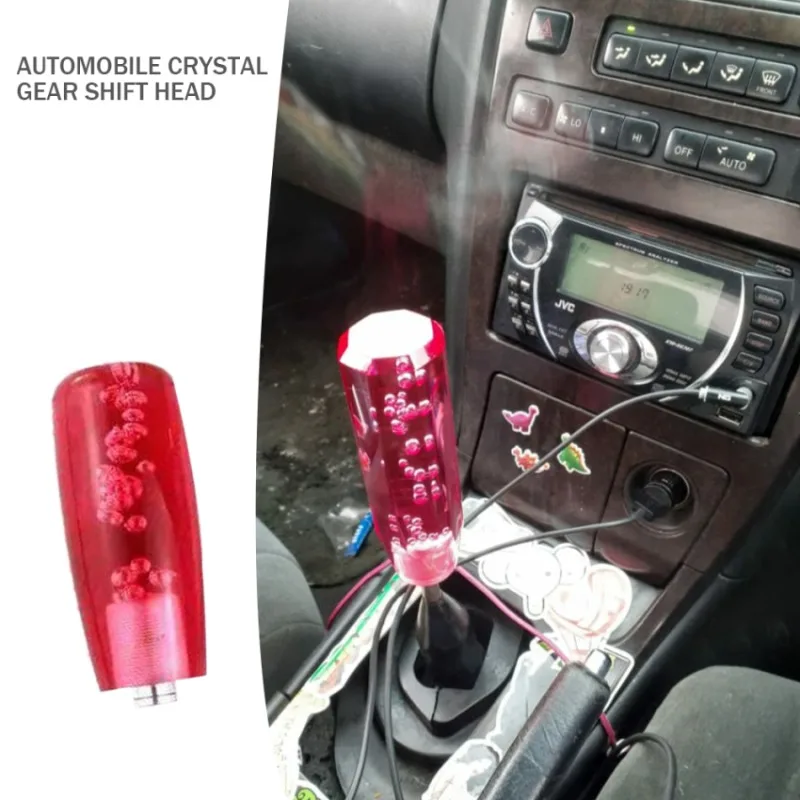 Sparkling Crystal Gear Shift Knob with Colorful LED Lights Acrylic Material Universal Fit for Auto Manual Transmission Easy
Sparkling Crystal Gear Shift Knob with Colorful LED Lights Acrylic Material Universal Fit for Auto Manual Transmission Easy