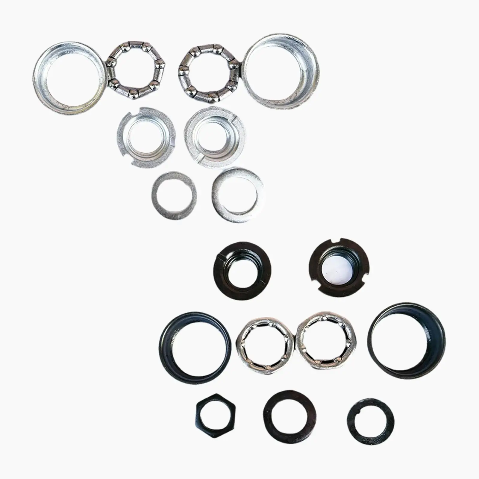 Bottom Bracket Cup Set Steel Construction Anti Friction Bearing Kit for Children Bicycle Support and Stability Upgrade
Bottom Bracket Cup Set Steel Construction Anti Friction Bearing Kit for Children Bicycle Support and Stability Upgrade