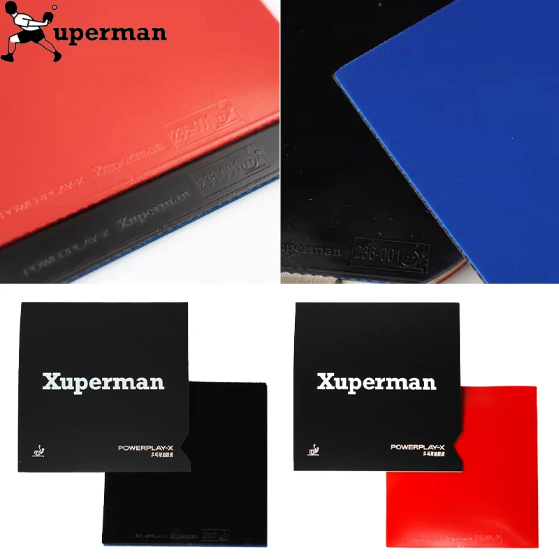 Xuperman POWERPLAY-X Table Tennis Rubber Blue Cake Sponge Ping Pong Rubber Semi-Stick ITTF Approved Rubber Arc Fast Attack
Xuperman POWERPLAY-X Table Tennis Rubber Blue Cake Sponge Ping Pong Rubber Semi-Stick ITTF Approved Rubber Arc Fast Attack