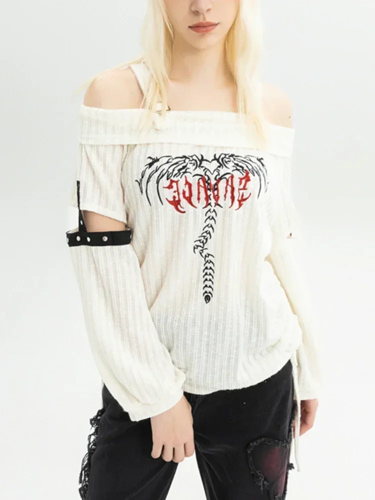Autumn New Print Pullover Knitted Sweater Harajuku Korean Y2k Long Sleeves Oversize Sweaters Jumper Vintage 2000s Clothes 2024
Autumn New Print Pullover Knitted Sweater Harajuku Korean Y2k Long Sleeves Oversize Sweaters Jumper Vintage 2000s Clothes 2024