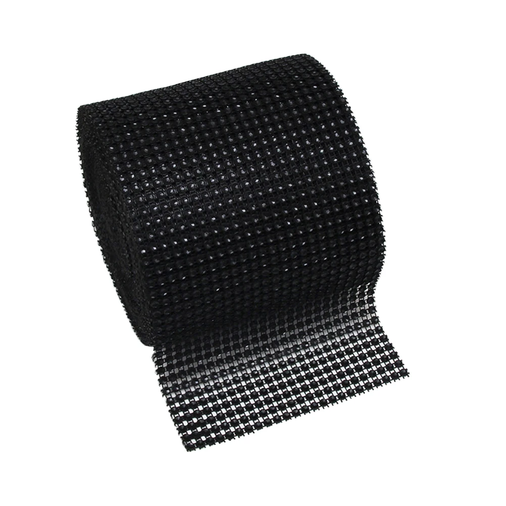 Black Rhinestone Mesh Roll Diamond Ribbon Sparkling Wedding Cake Birthday Party Shower Decoration Arts and Crafts
Black Rhinestone Mesh Roll Diamond Ribbon Sparkling Wedding Cake Birthday Party Shower Decoration Arts and Crafts