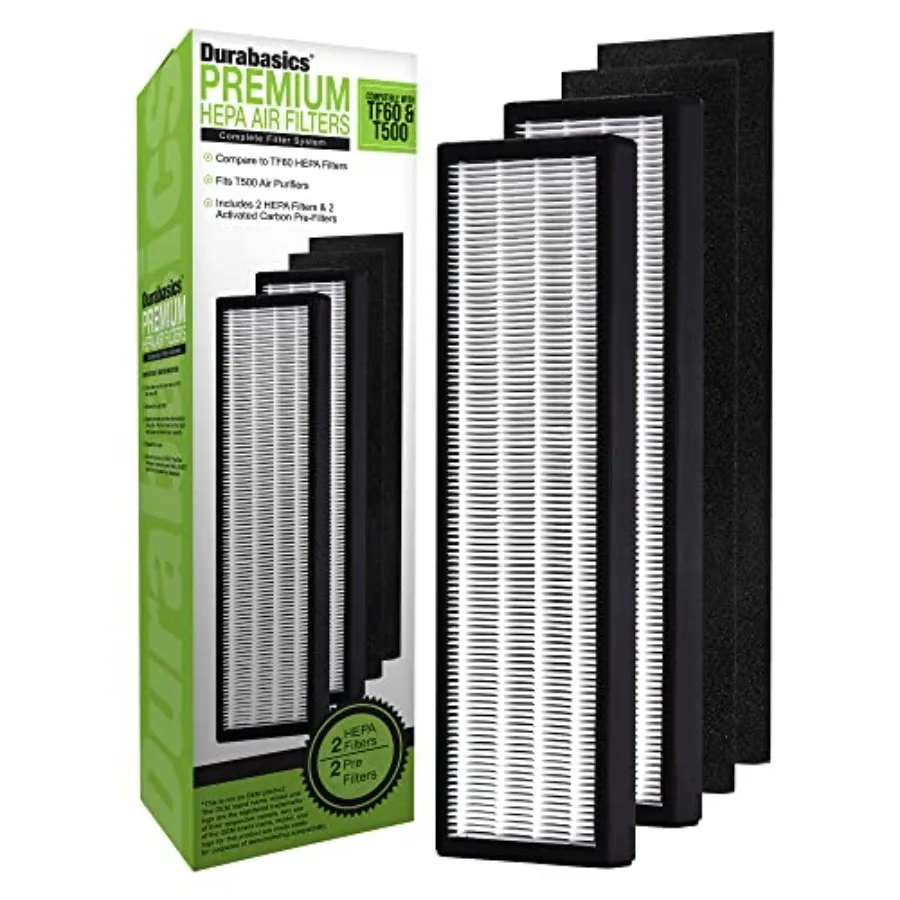 HEPA Filters Compatible with Alen T500-2 Pack Replacement Filter
HEPA Filters Compatible with Alen T500-2 Pack Replacement Filter