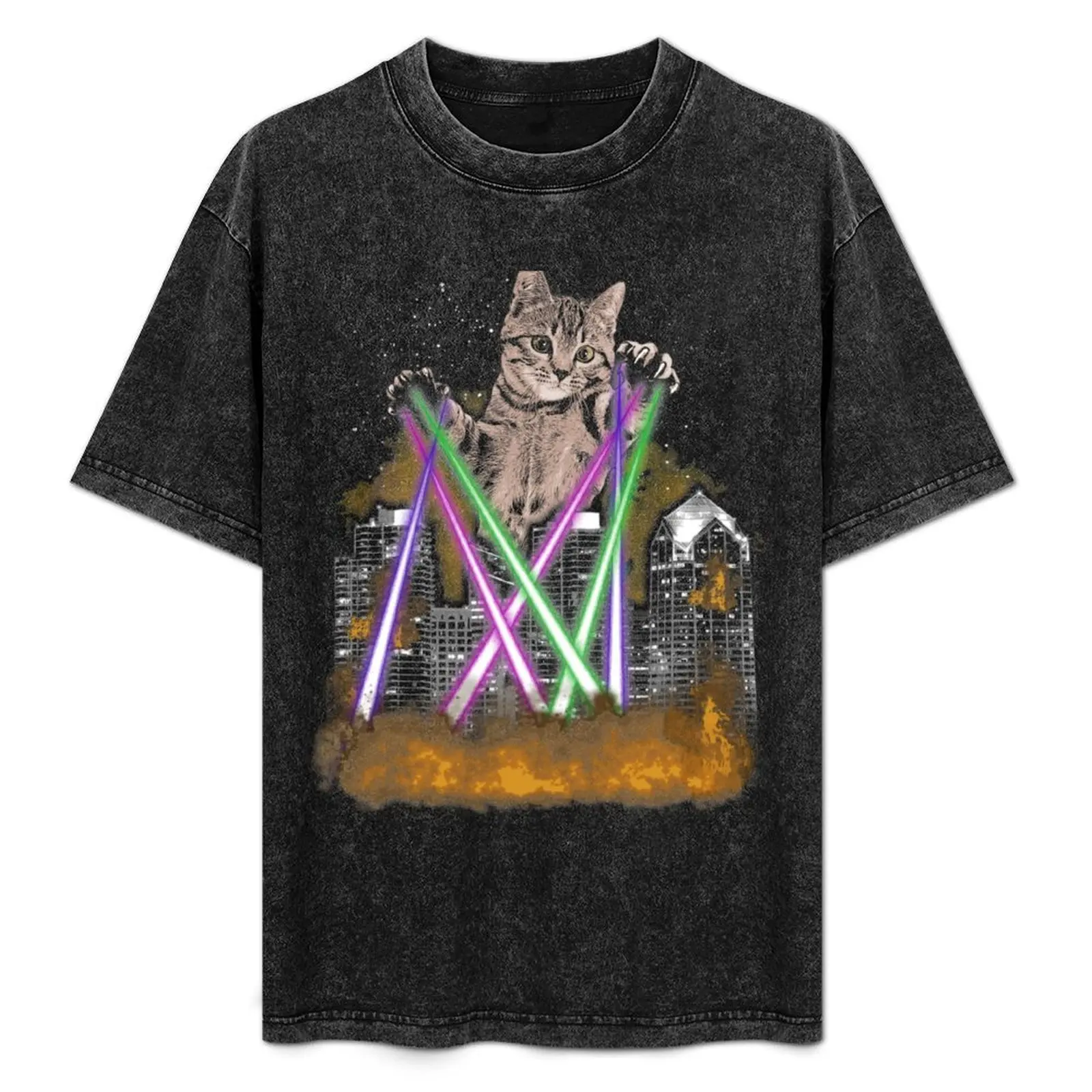 Laser Cat Destroys City With Paws - Cute Adorable Kitten T-Shirt Big and Tall Basic Tee Shirt
Laser Cat Destroys City With Paws - Cute Adorable Kitten T-Shirt Big and Tall Basic Tee Shirt