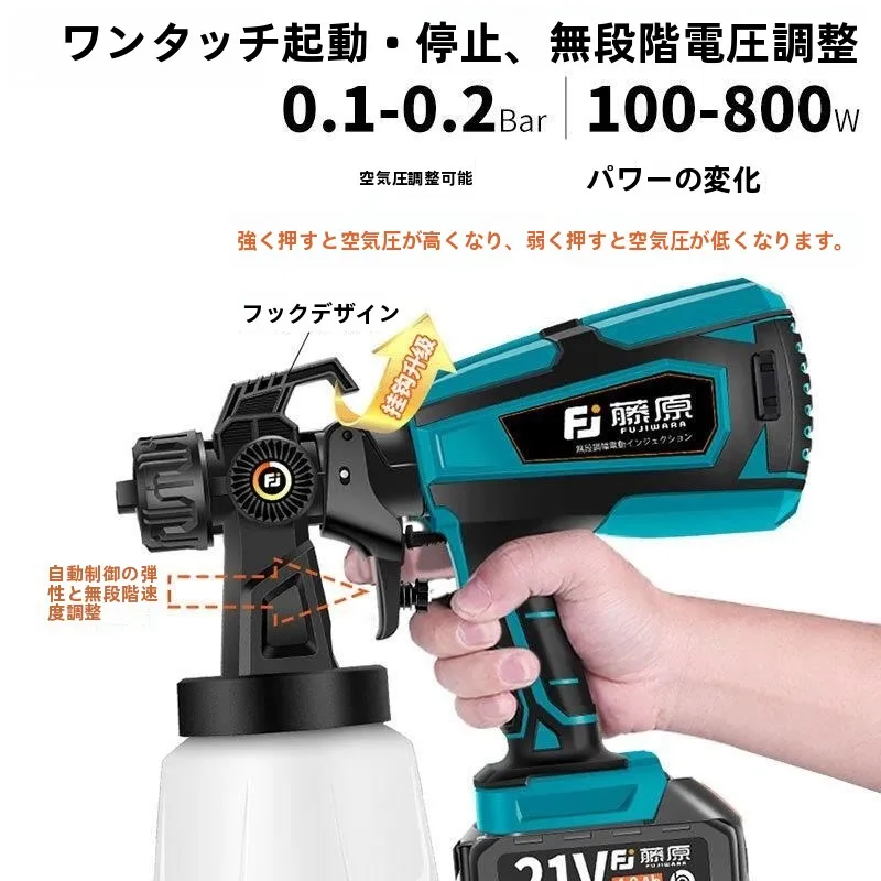 High Pressure Spray Gun for Latex Paint Furniture Painting Coating Applicator Professional Home Use Welding Spray
High Pressure Spray Gun for Latex Paint Furniture Painting Coating Applicator Professional Home Use Welding Spray