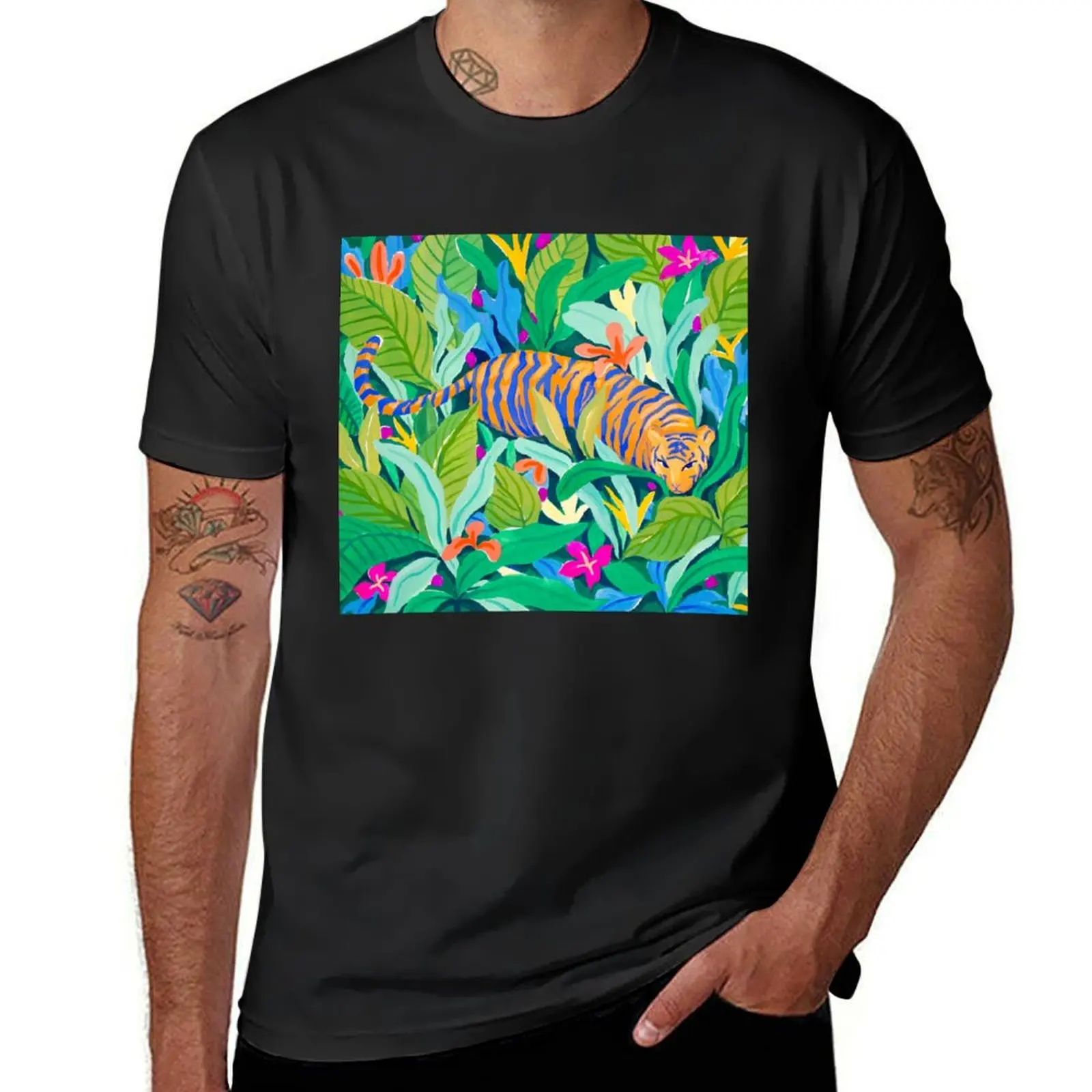 Colorful Jungle T-Shirt aesthetic clothes oversizeds hippie clothes summer top t shirts for men
Colorful Jungle T-Shirt aesthetic clothes oversizeds hippie clothes summer top t shirts for men