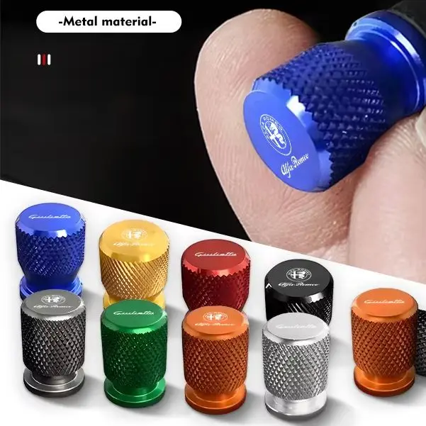 2026 Hot Sticker Car Wheel Tire Valve Stem Cover Dustproof Cap Logo Accessories For Alfa Romeo Giulietta 940 2010-2014 2015 2016
2026 Hot Sticker Car Wheel Tire Valve Stem Cover Dustproof Cap Logo Accessories For Alfa Romeo Giulietta 940 2010-2014 2015 2016