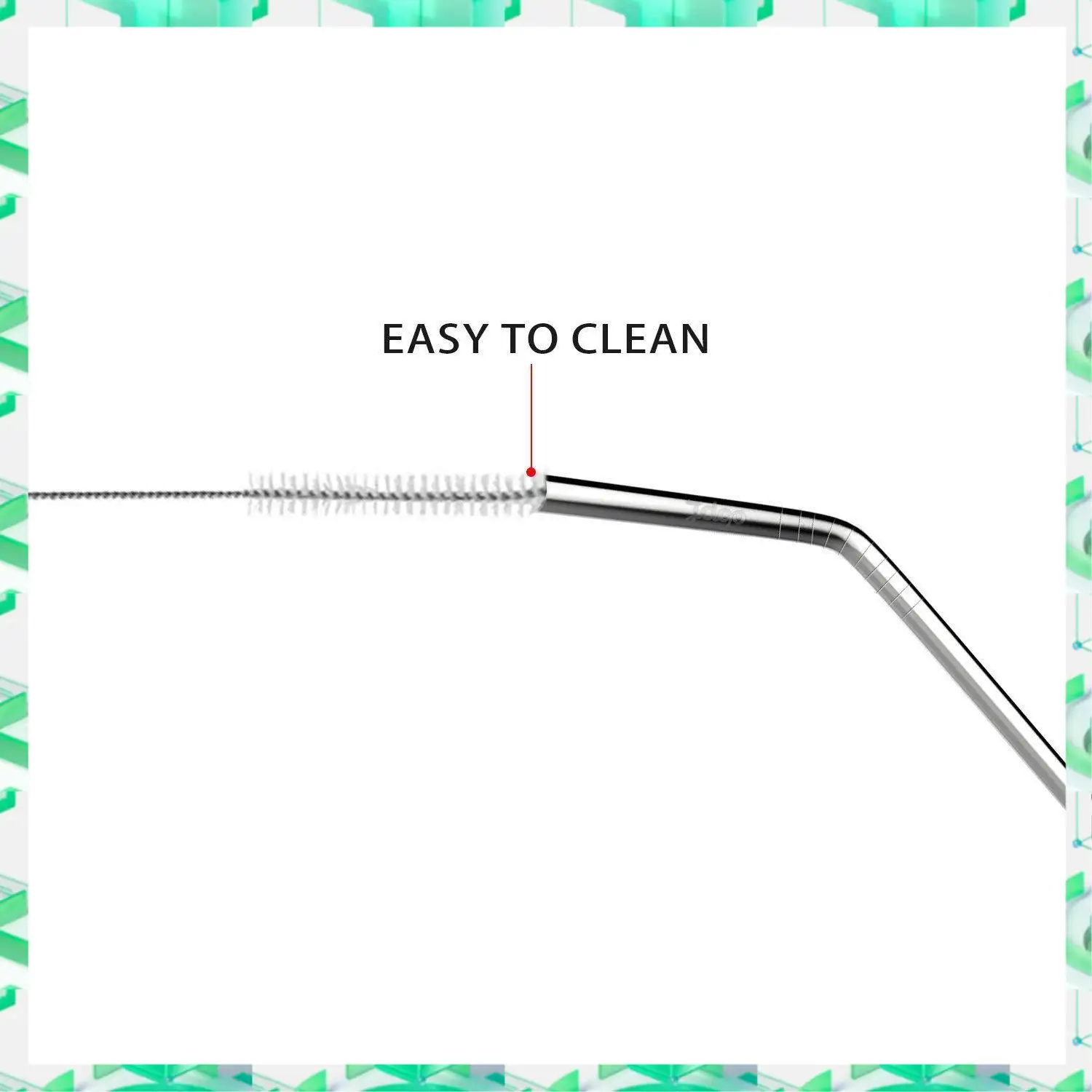 FIZP Drinking Straws Reusable Stainless Steel Straws Set Of 5, 2Pcs 10.5 Inch Bendy Straws+ 2Pcs 10.5 Inch Straight Straws+1Pcs
FIZP Drinking Straws Reusable Stainless Steel Straws Set Of 5, 2Pcs 10.5 Inch Bendy Straws+ 2Pcs 10.5 Inch Straight Straws+1Pcs