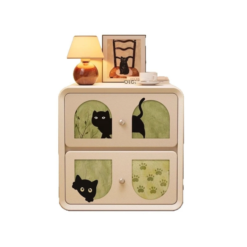 Home bedroom creative antique bedside cabinet black storage bedside cabinet
Home bedroom creative antique bedside cabinet black storage bedside cabinet