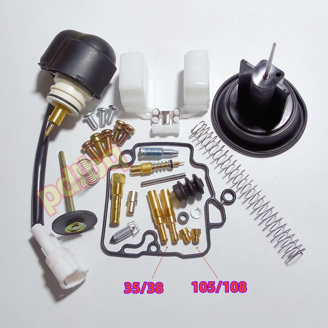 Ремкомплект карбюратора для скутеров Yamaha 2003-2007 Cygnus X/X SR XC125 с электронным дросселем и плунжером
Ремкомплект карбюратора для скутеров Yamaha 2003-2007 Cygnus X/X SR XC125 с электронным дросселем и плунжером