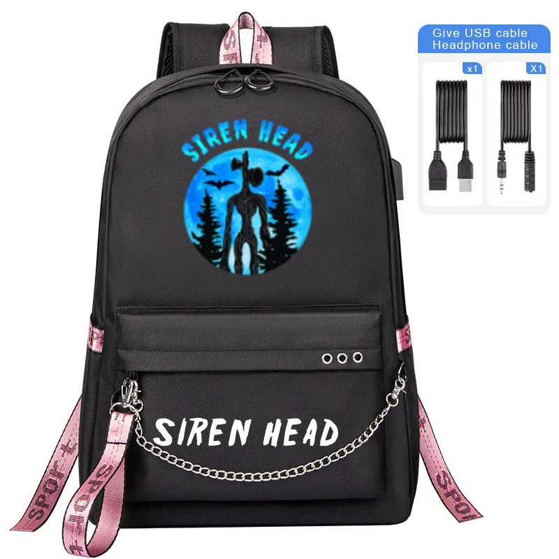 Siren Head Kids Backpack Boy Girl school bag Schoolbag for elementary school students school backpack USB Laptop Bagpack
Siren Head Kids Backpack Boy Girl school bag Schoolbag for elementary school students school backpack USB Laptop Bagpack