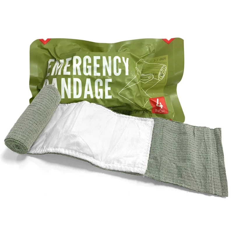 CARBOU 4/6in Israeli Bandage Wound Dressing Emergency Bandage Combat Compression Tactical First Aid IFAK Trauma Medical
CARBOU 4/6in Israeli Bandage Wound Dressing Emergency Bandage Combat Compression Tactical First Aid IFAK Trauma Medical