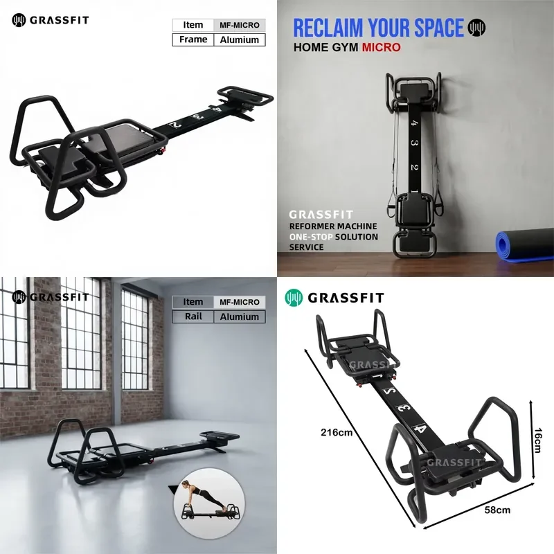 【CHIMU HOME】 High Quality Megaformer Machine for GRASSFIT Megaformer Lagree Pilates Customized Color Black Microformer
【CHIMU HOME】 High Quality Megaformer Machine for GRASSFIT Megaformer Lagree Pilates Customized Color Black Microformer
