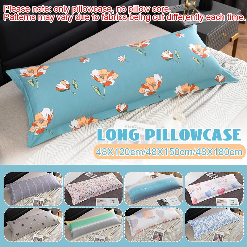 120/150/180cm Cotton Long Pillowcase Soft Couple Lover Sleeping Pillow Cover Bedding Body Pillow Case Bedroom Home Decor
120/150/180cm Cotton Long Pillowcase Soft Couple Lover Sleeping Pillow Cover Bedding Body Pillow Case Bedroom Home Decor