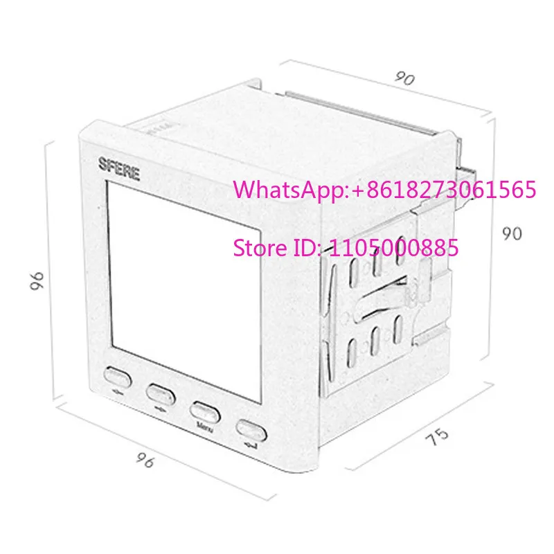 PD194E-9HYL is a multifunctional harmonic energy meter with Lonworks protocol
PD194E-9HYL is a multifunctional harmonic energy meter with Lonworks protocol