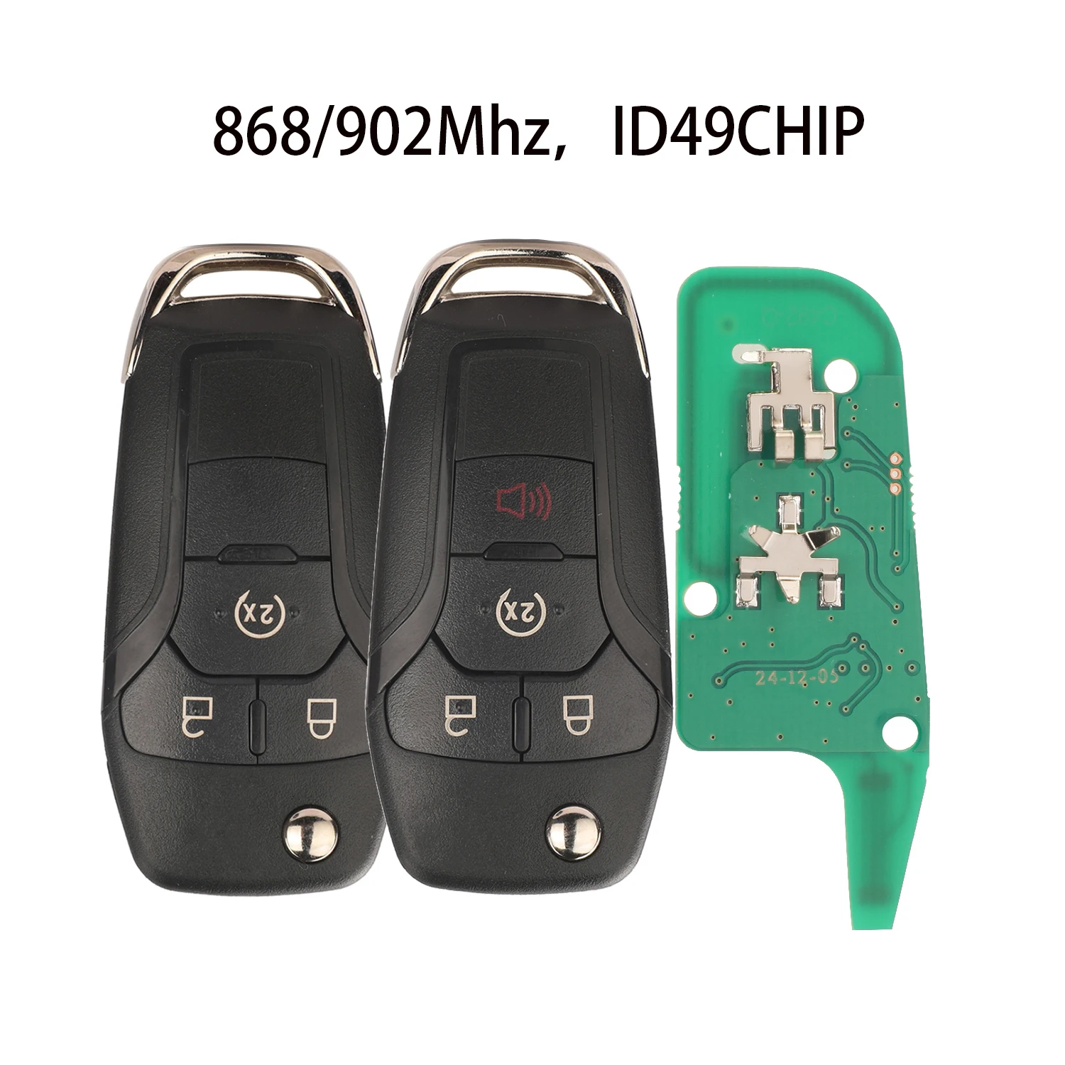 jingyuqin Remote Car Key Shell Control For Ford Bronco F150 F250 F350 F450 F550 Ranger Key 868/902Mhz ID49Chip 3/4Buttons
jingyuqin Remote Car Key Shell Control For Ford Bronco F150 F250 F350 F450 F550 Ranger Key 868/902Mhz ID49Chip 3/4Buttons