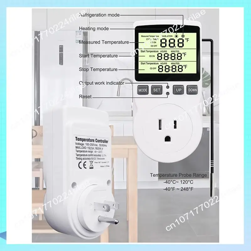 A17Z цифровой регулятор температуры розетка, электрический термостат 120 В розетка 110 В для рептилий террариум теплица вилка стандарта США
A17Z цифровой регулятор температуры розетка, электрический термостат 120 В розетка 110 В для рептилий террариум теплица вилка стандарта США