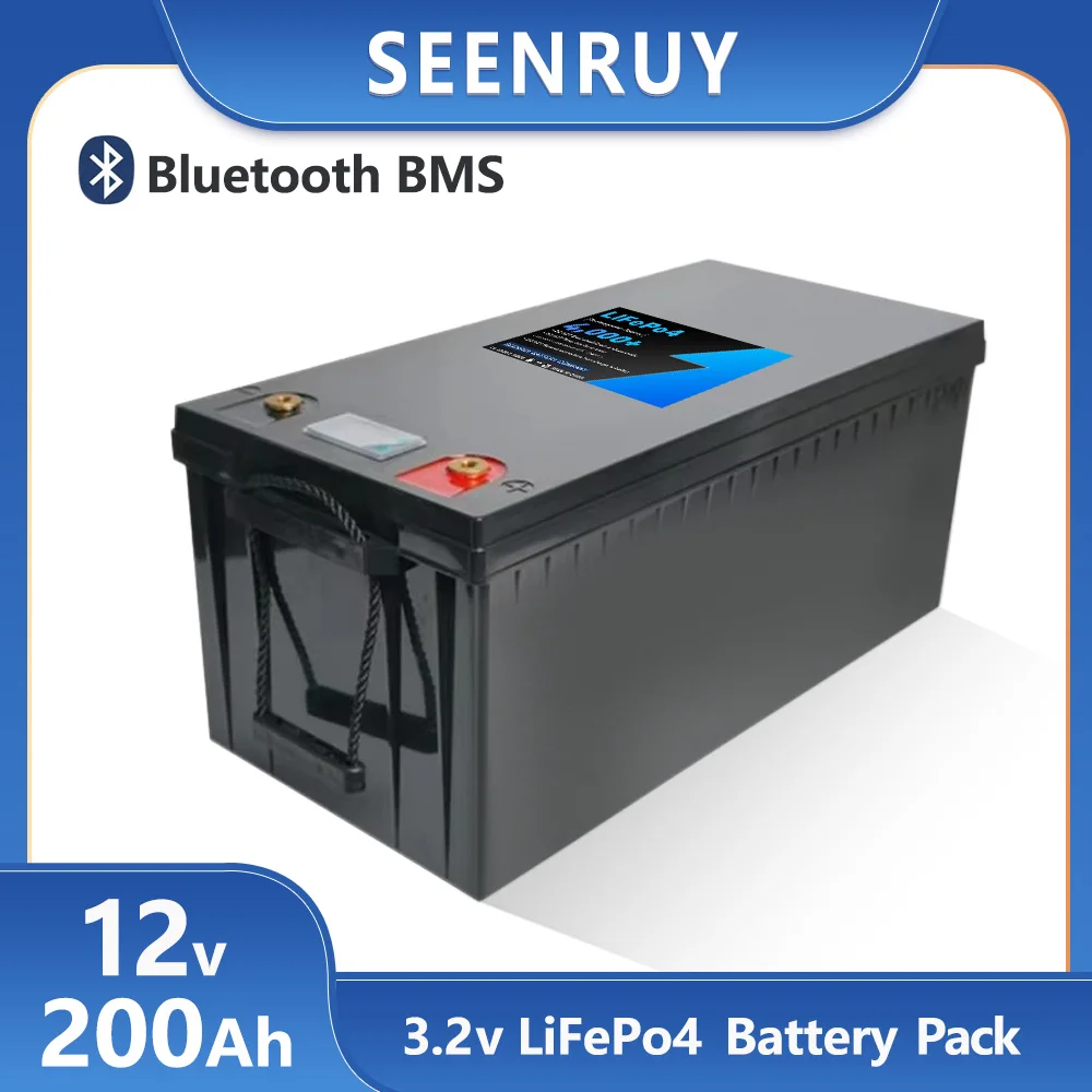 12V 200Ah LiFepo4 Solar Lithium Iron Battery pack portable for Outdoor power supply electric propeller +20A charger
12V 200Ah LiFepo4 Solar Lithium Iron Battery pack portable for Outdoor power supply electric propeller +20A charger