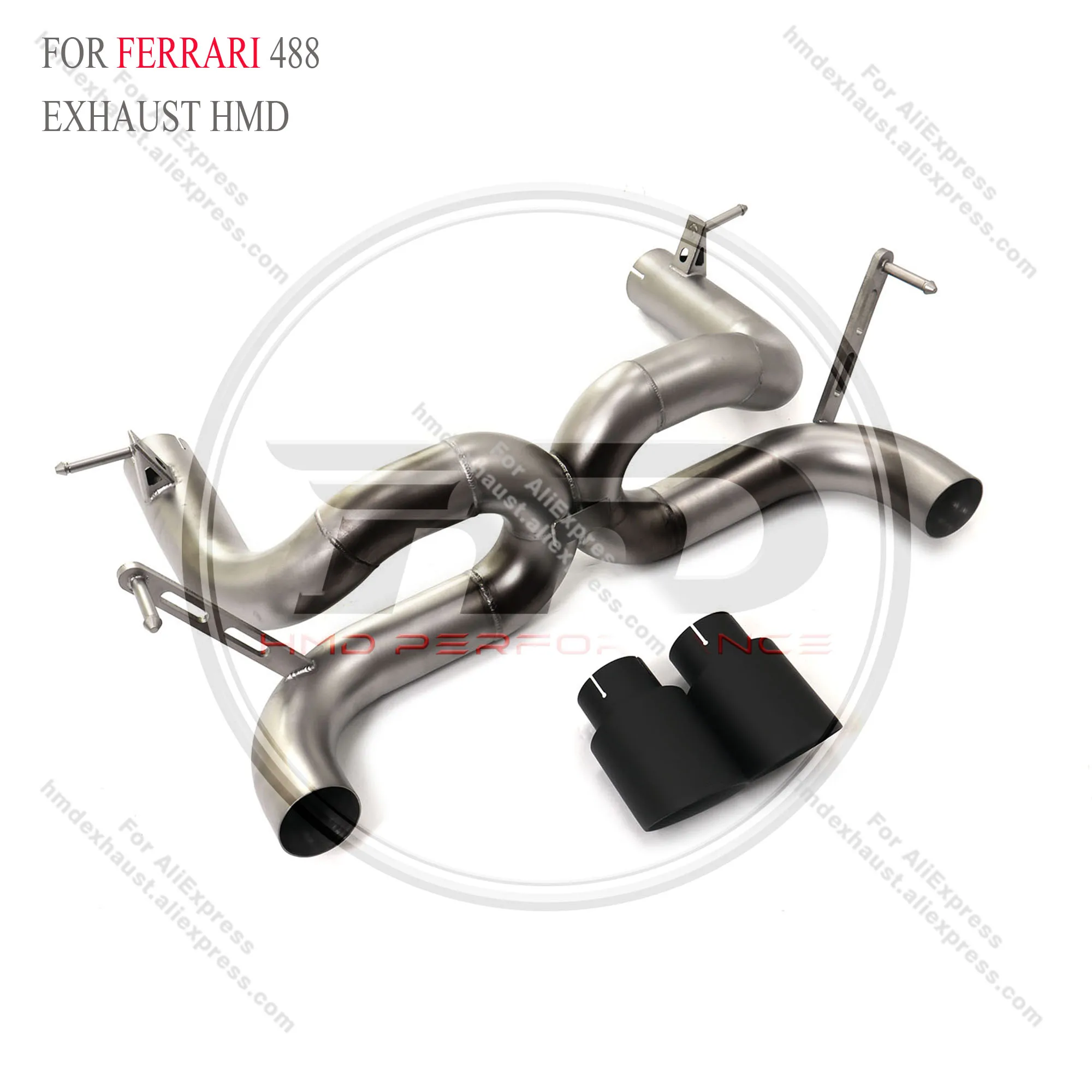 Stainless stee Sandblasting Catback for Ferrari 488 Without Valves HMD Exhaust System Performance Quality certification
Stainless stee Sandblasting Catback for Ferrari 488 Without Valves HMD Exhaust System Performance Quality certification