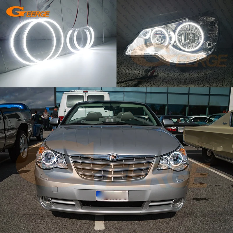 Для Chrysler Sebring JS 2006, 2007, 2008, 2009, 2010, отличный дневной свет, ультра яркий SMD светодиодный комплект с ангельскими глазами, кольца Halo
Для Chrysler Sebring JS 2006, 2007, 2008, 2009, 2010, отличный дневной свет, ультра яркий SMD светодиодный комплект с ангельскими глазами, кольца Halo