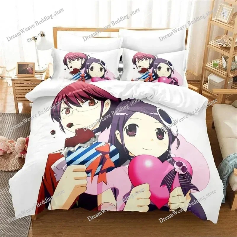The World God Only Knows Luxury Bedding Set Japan Anime Cartoon Duvet Cover Set Comforter Bedspread Twin Single Size Printed
The World God Only Knows Luxury Bedding Set Japan Anime Cartoon Duvet Cover Set Comforter Bedspread Twin Single Size Printed