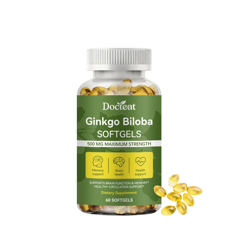 Капсулы с экстрактом гинкго билоба, ежедневная добавка для тела, повышение энергии, улучшение самочувствия, мягкие капсулы.
Капсулы с экстрактом гинкго билоба, ежедневная добавка для тела, повышение энергии, улучшение самочувствия, мягкие капсулы.