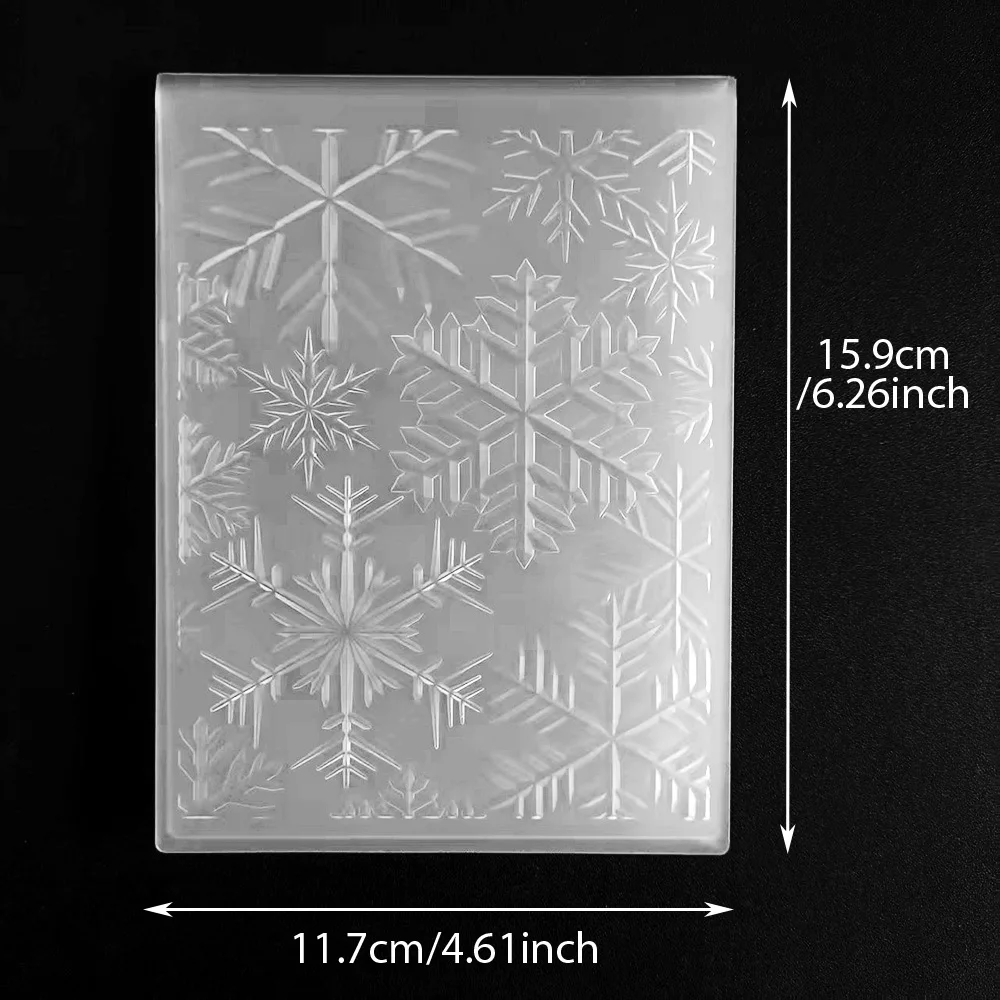 Snowflakes/Butterflies/3D Plastic Embossing Template Folders for Card Making Photo Album DIY Scrapbooking
Snowflakes/Butterflies/3D Plastic Embossing Template Folders for Card Making Photo Album DIY Scrapbooking