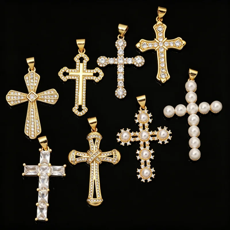 3 Pcs 38.9cm Crystal Glass Gourd Shaped Gold Plated Cross Pendant
3 Pcs 38.9cm Crystal Glass Gourd Shaped Gold Plated Cross Pendant
