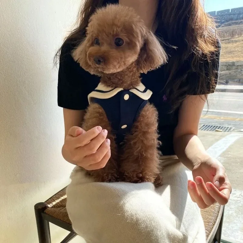 Cute Stripe Polo Shirt for Small and Medium Dogs Puppy Clothes Sweatshirt Dog Vest T-Shirt
Cute Stripe Polo Shirt for Small and Medium Dogs Puppy Clothes Sweatshirt Dog Vest T-Shirt