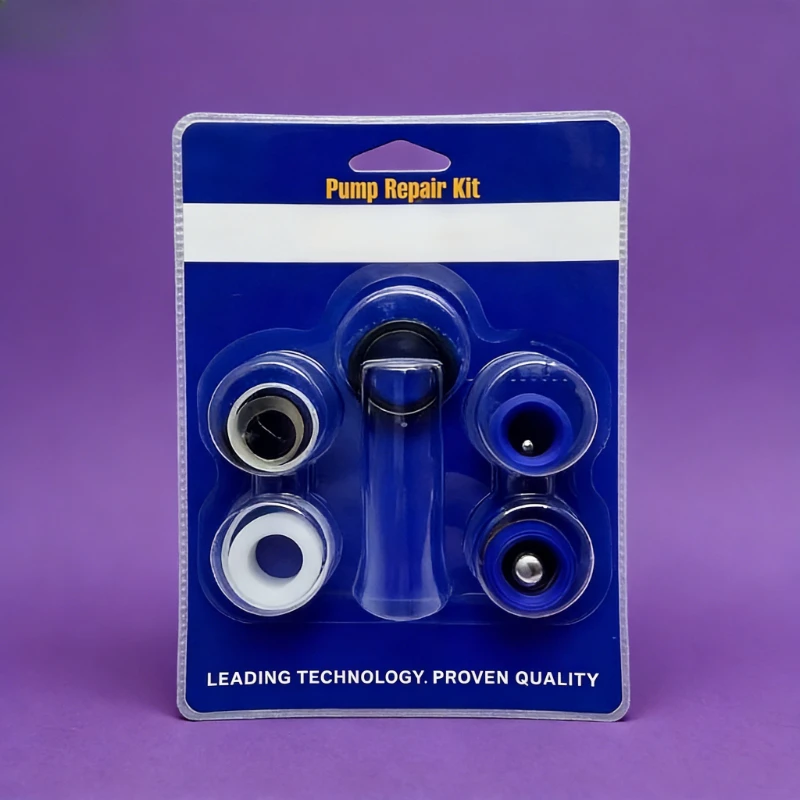 Комплект для ремонта безвоздушного распылительного насоса: прокладка, фильтр, шток поршня для моделей 390/395/490/495/595/695/795/7900/1595/5900/1095
Комплект для ремонта безвоздушного распылительного насоса: прокладка, фильтр, шток поршня для моделей 390/395/490/495/595/695/795/7900/1595/5900/1095