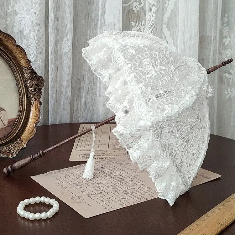 doll adjustable long-handle lace black-and-white antique umbrella 34 fen 34 fen 34 fen
doll adjustable long-handle lace black-and-white antique umbrella 34 fen 34 fen 34 fen