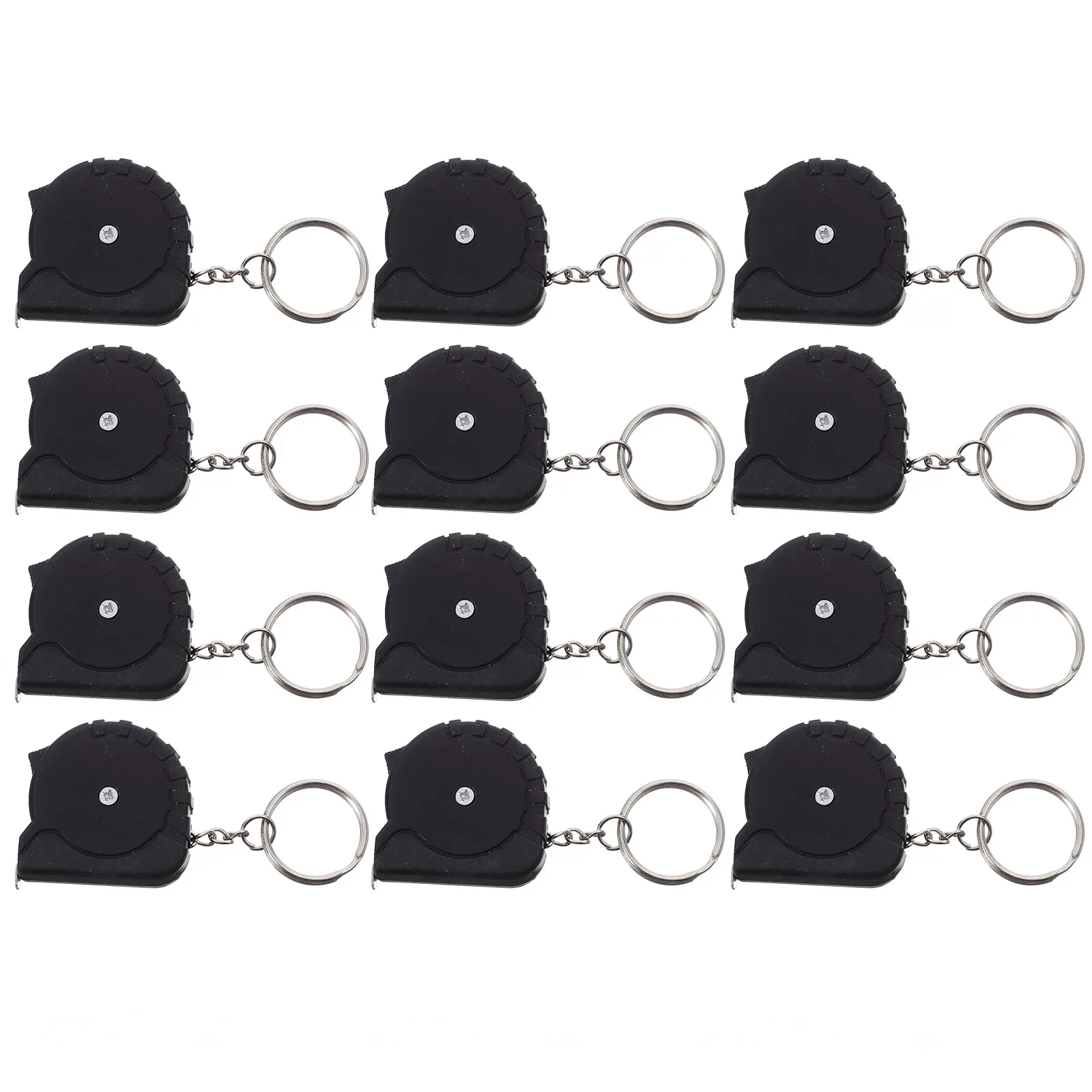 12pcs Steel Tape Measure Mini Retractable Pocket Keychain Small Measuring Tool ABS Bright Color Versatile Task Usage
12pcs Steel Tape Measure Mini Retractable Pocket Keychain Small Measuring Tool ABS Bright Color Versatile Task Usage
