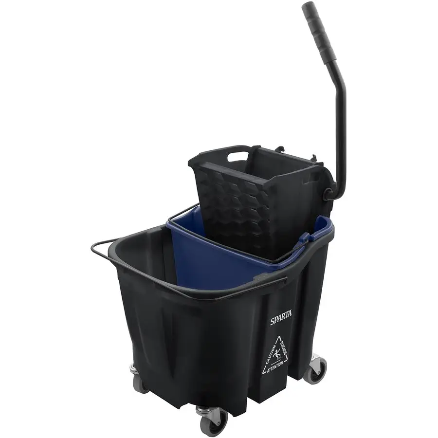 Omnifit Mop Bucket with Side Press Wringer and Soiled Water Insert for Floor Cleaning, Kitchens, Restaurants, And Janitorial Use
Omnifit Mop Bucket with Side Press Wringer and Soiled Water Insert for Floor Cleaning, Kitchens, Restaurants, And Janitorial Use