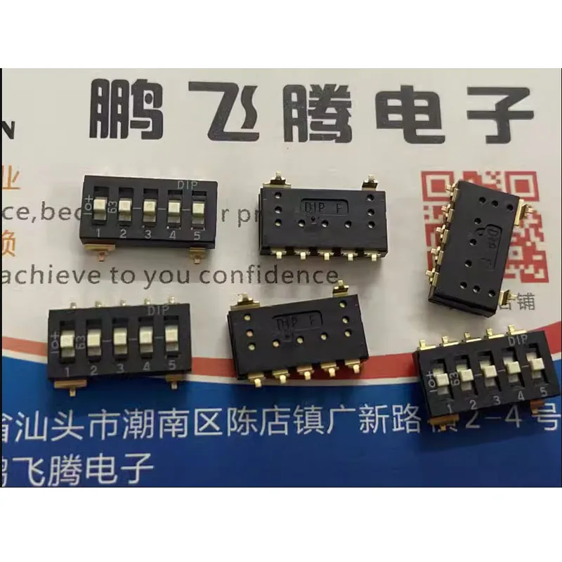 2pcs/lots DIP TIM-05-V-T/R tri-state toggle switch 5-position SMD 2.54MM 3-position piano key type toggle
2pcs/lots DIP TIM-05-V-T/R tri-state toggle switch 5-position SMD 2.54MM 3-position piano key type toggle