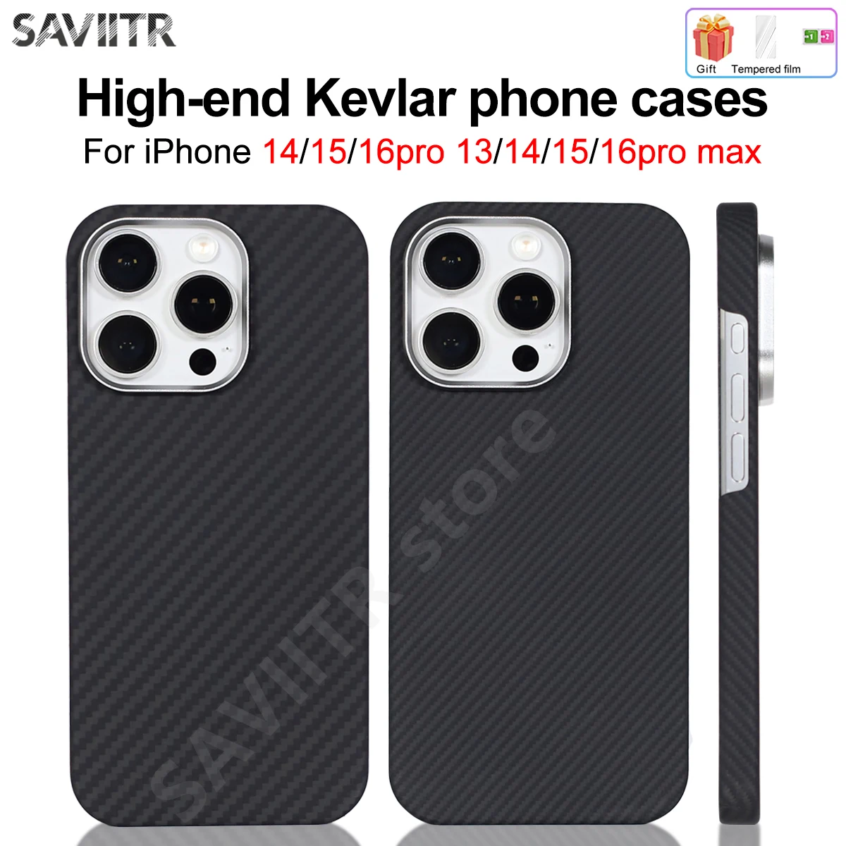SAVIITR fiber compatible Magsafe magnetic phone case suitable for iPhone 16 15 Pro Max aramid fiber for iPhone 14 13 phone Cover
SAVIITR fiber compatible Magsafe magnetic phone case suitable for iPhone 16 15 Pro Max aramid fiber for iPhone 14 13 phone Cover