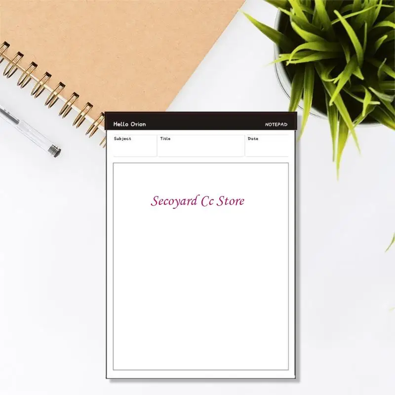 N3UC Meeting Recording Notebooks Business Memo Planner Notepads Sticky Notes Notebook
N3UC Meeting Recording Notebooks Business Memo Planner Notepads Sticky Notes Notebook