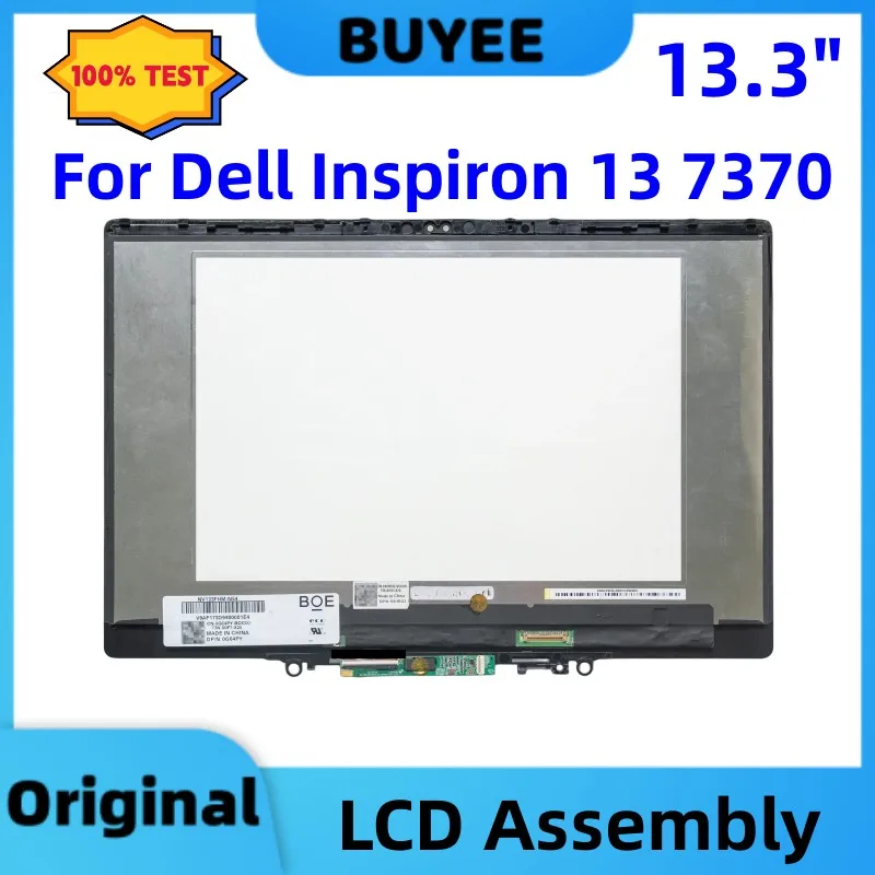 Original 13.3" For Dell Inspiron 13 7370 LCD Assembly With Touch With Frame Board 1920x1080 Replacement
Original 13.3" For Dell Inspiron 13 7370 LCD Assembly With Touch With Frame Board 1920x1080 Replacement