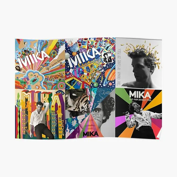 Постер Mika для дискотеки, настенный Декор для дома, комнатный Современный художественный винтажный Забавный принт, декоративная роспись, без рамки
Постер Mika для дискотеки, настенный Декор для дома, комнатный Современный художественный винтажный Забавный принт, декоративная роспись, без рамки