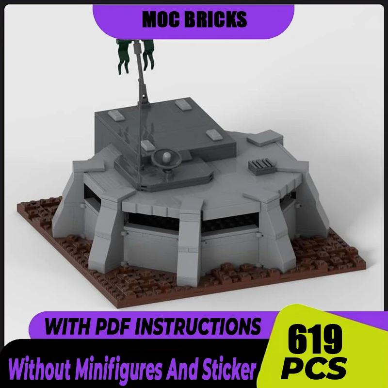 Популярная звездная модель Moc, строительные блоки, пехотное командование, модель бункеры, технология, модульные подарки, набор для сборки «сделай сам», игрушки
Популярная звездная модель Moc, строительные блоки, пехотное командование, модель бункеры, технология, модульные подарки, набор для сборки «сделай сам», игрушки