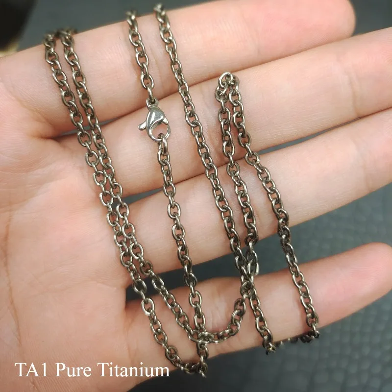 3mm O Link Necklace for Men Women, Pure Titanium Chain - Skin-Friendly, Hypoallergenic Necklace for Men Never Fades,Holiday Gift 
3mm O Link Necklace for Men Women, Pure Titanium Chain - Skin-Friendly, Hypoallergenic Necklace for Men Never Fades,Holiday Gift