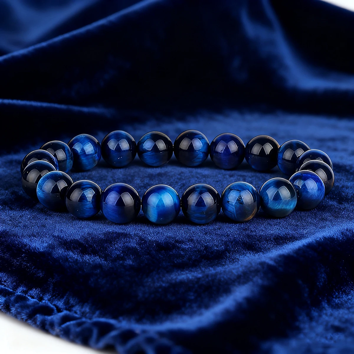 5A+ Royal Blue Lightning Tiger Eye Bracelets Men Vigour Natural Stone Hematite Round Beads Bracelets for Women Jewelry Pulsera
5A+ Royal Blue Lightning Tiger Eye Bracelets Men Vigour Natural Stone Hematite Round Beads Bracelets for Women Jewelry Pulsera