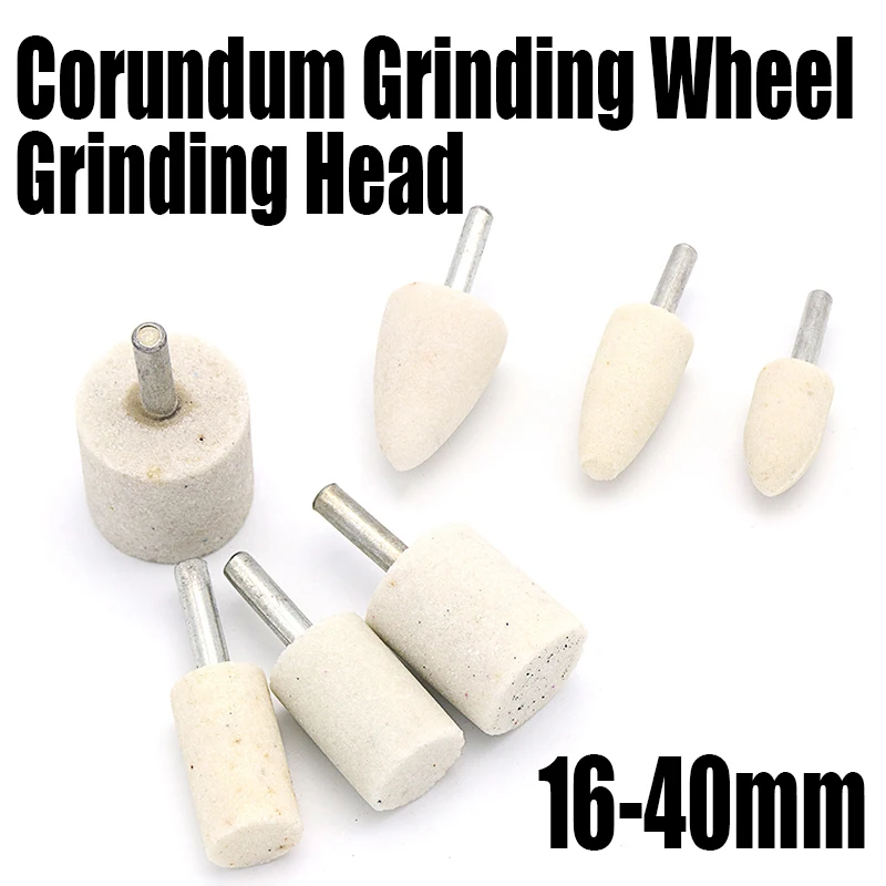 1PC 16-40mm White Corundum Grinding Wheel Grinding Head Polishing Head Wheel Head Abrasive Mounted Stone For Rotary Tool
1PC 16-40mm White Corundum Grinding Wheel Grinding Head Polishing Head Wheel Head Abrasive Mounted Stone For Rotary Tool