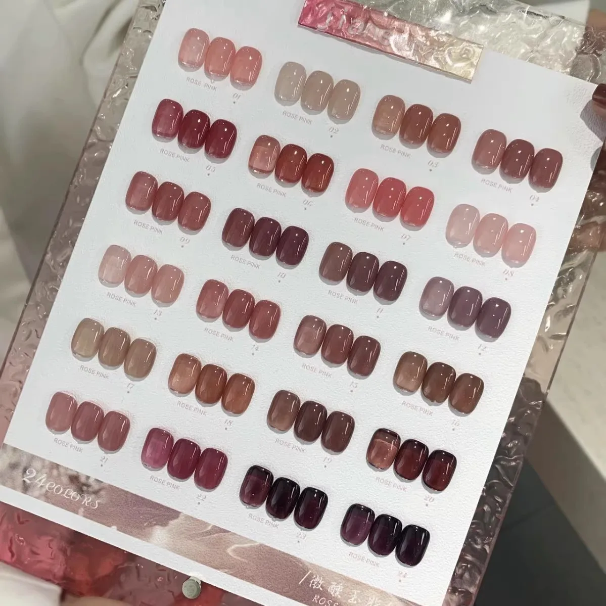 2-24pcs Nail Gel Polish Set HEMA TPO FREE Semi Permanent Gel Jelly-Nude Soak Off UV&LED Nails Tips Art Supplies Accessories
2-24pcs Nail Gel Polish Set HEMA TPO FREE Semi Permanent Gel Jelly-Nude Soak Off UV&LED Nails Tips Art Supplies Accessories