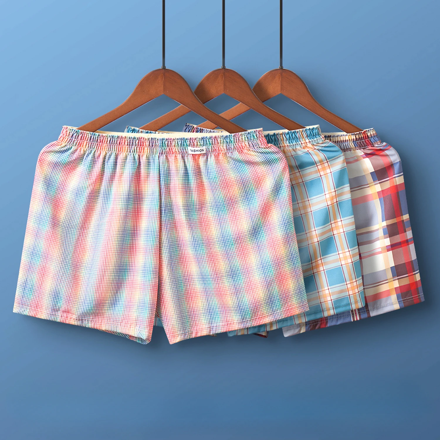 2Pack Mens Aro Pants Printed Casual Loose Boxers Mens Panties Fashion Plaid Pajama Pants Boxershorts Men Boxer Hombre Men
2Pack Mens Aro Pants Printed Casual Loose Boxers Mens Panties Fashion Plaid Pajama Pants Boxershorts Men Boxer Hombre Men
