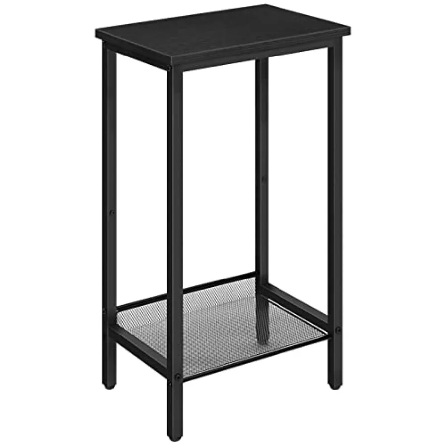 Tall Side Table Industrial End Telephone Table with Adjustable Mesh Shelves for Living Room Bedroom Entryway Office Black BB03D
Tall Side Table Industrial End Telephone Table with Adjustable Mesh Shelves for Living Room Bedroom Entryway Office Black BB03D