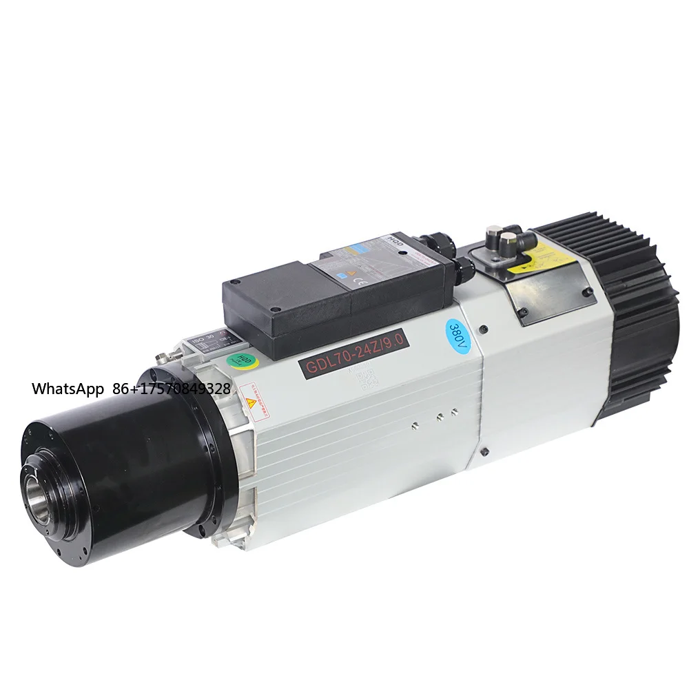 HQD 9KW ES929 ISO30 Air Cooled ATC Spindle Motor for CNC Wood Cutting Machine GDL70-24Z/9.0
HQD 9KW ES929 ISO30 Air Cooled ATC Spindle Motor for CNC Wood Cutting Machine GDL70-24Z/9.0