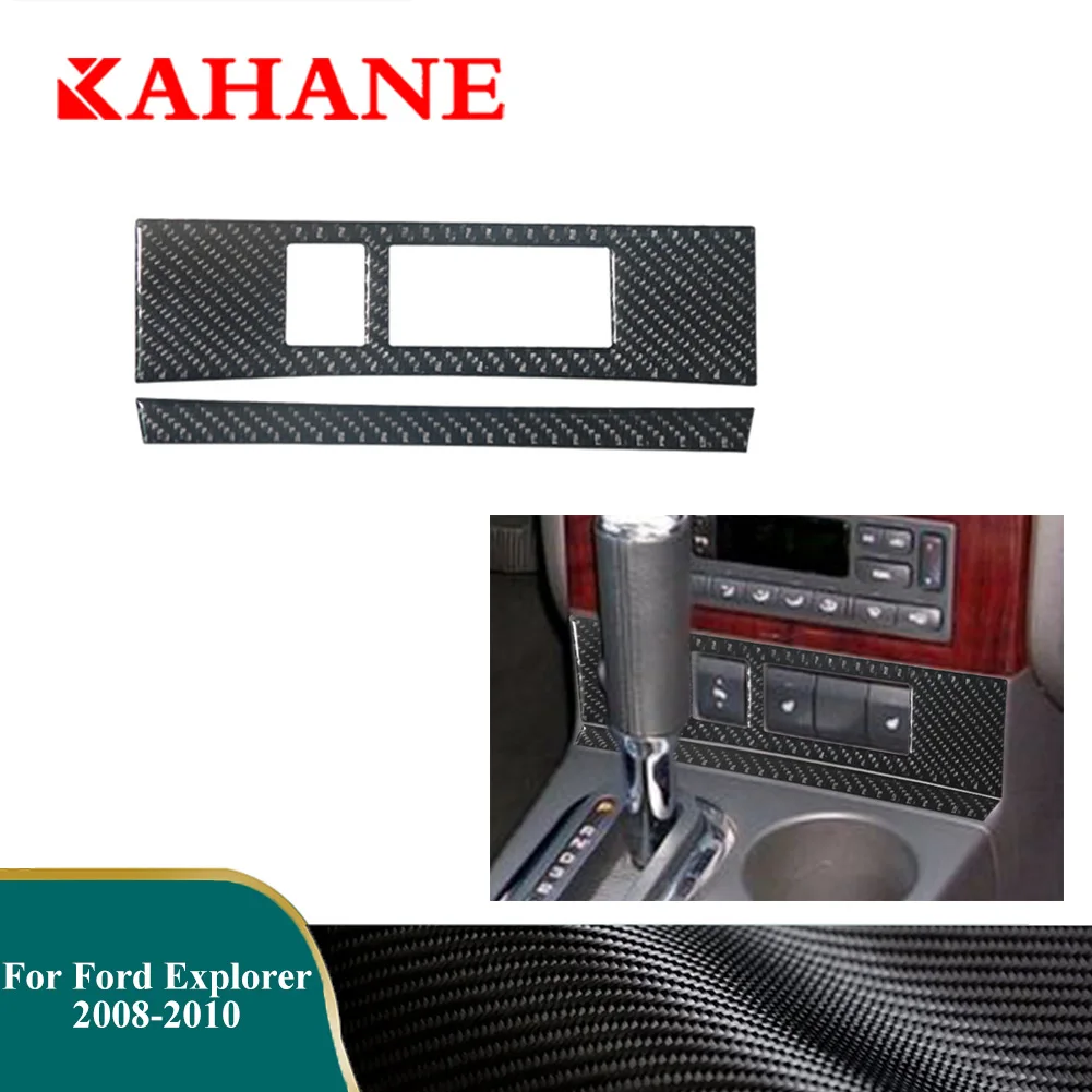 Car Carbon Fiber Stickers For Ford Explorer 2008 2009 2010 Climate Panel Lower Button Panel Decoration Trim Interior Accessories
Car Carbon Fiber Stickers For Ford Explorer 2008 2009 2010 Climate Panel Lower Button Panel Decoration Trim Interior Accessories